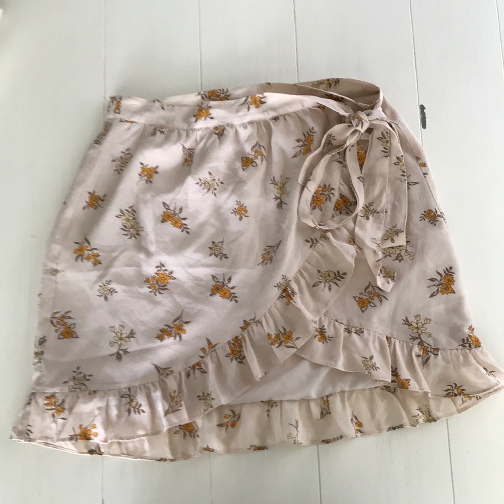 Madewell Floral Skirt